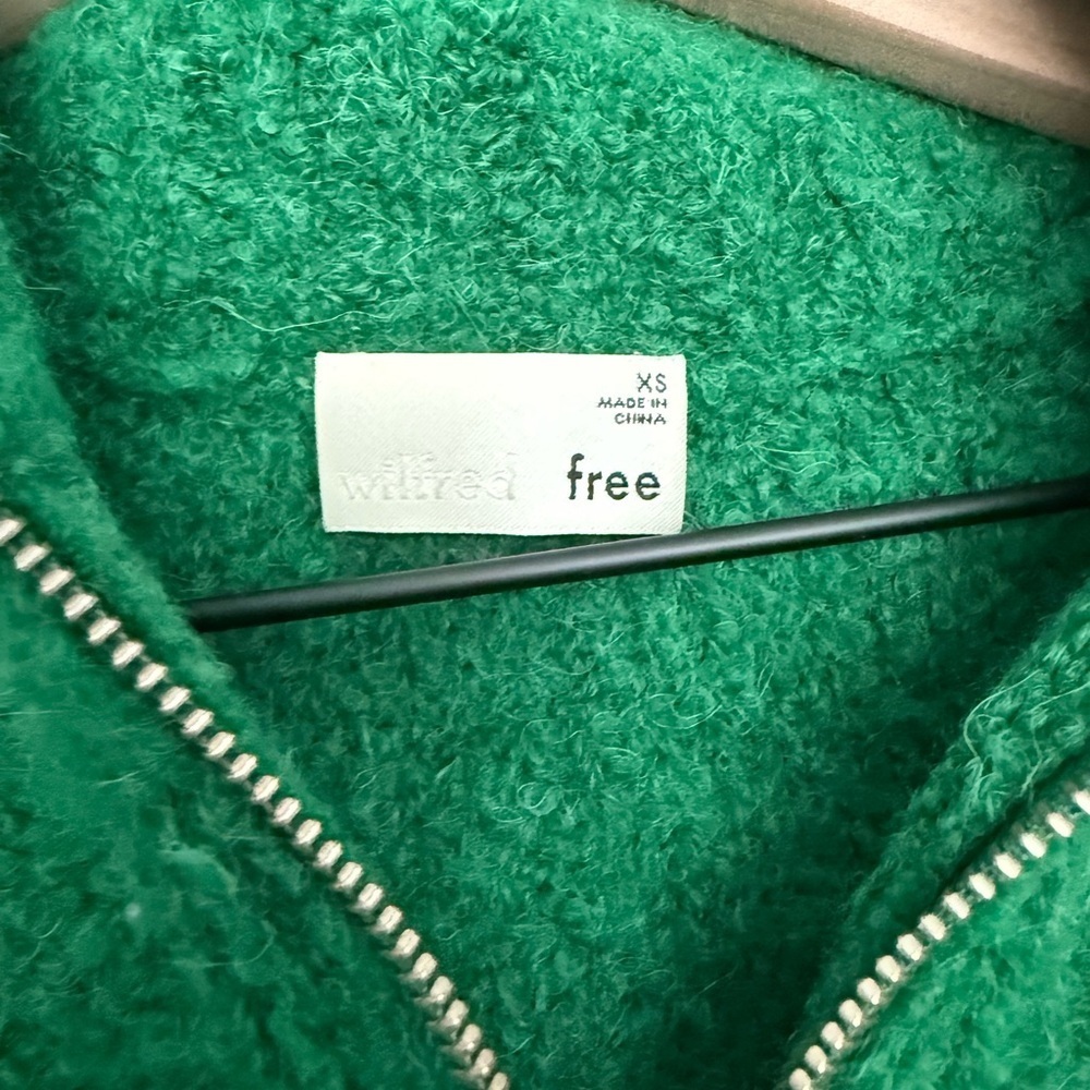 Aritzia Wilfred free Gwyneth Sweater green XS - Picture 3 of 4